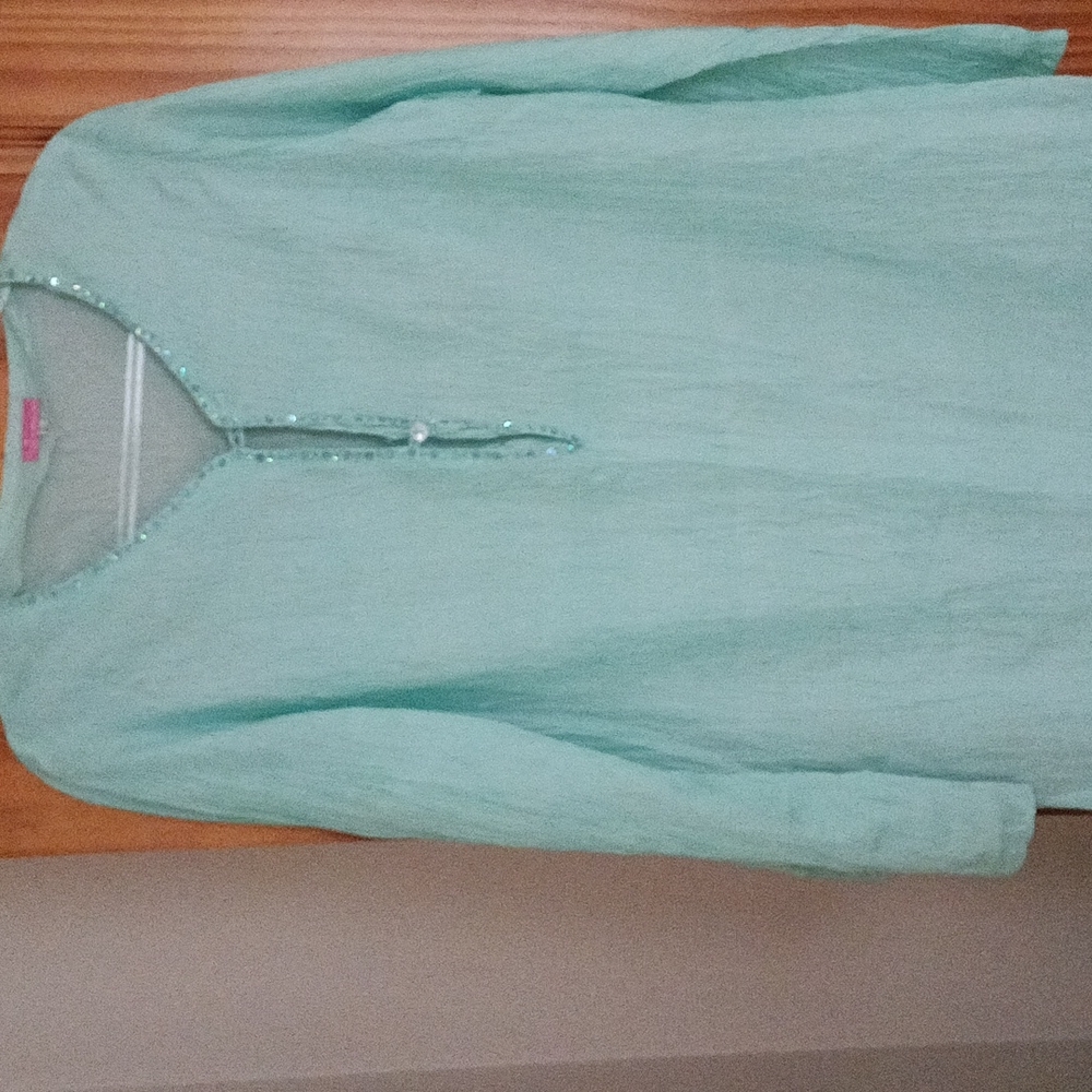 Turquoise Maxi Caftan